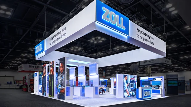 trade show booth built by 3D Exhibits