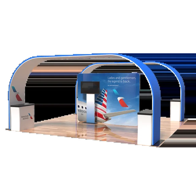 Booth 12 from Affordable Exhibit Displays's portfolio