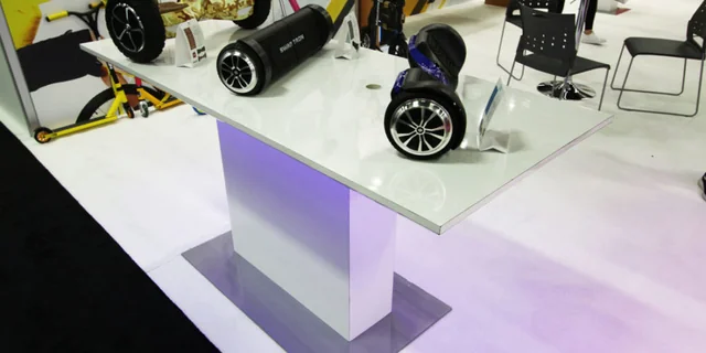 trade show booth built by Apex Exhibit