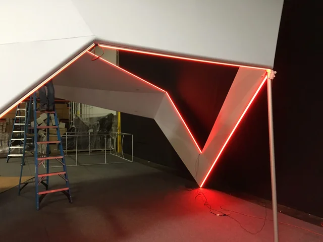 trade show booth built by Boomerang Exhibits