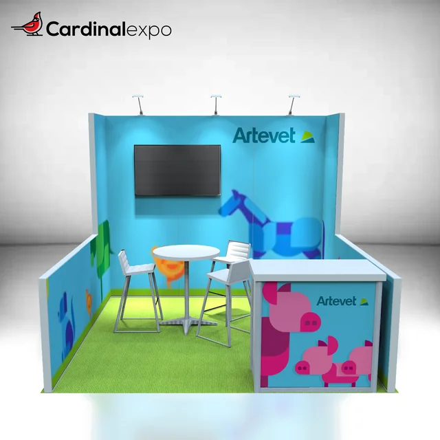 Booth 9 from Cardinal Expo's portfolio