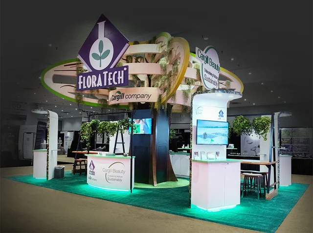 trade show booth built by CORPORATE DESIGN CONCEPTS
