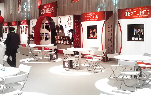 trade show booth built by Corporate Display Specialties