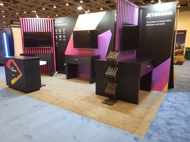 trade show booth built by Display Gurus