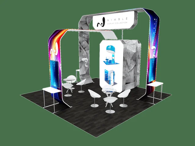 Booth 2 from Exhibit Boss's portfolio