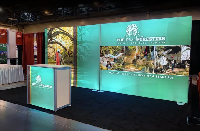 Booth from Exhibit Network's portfolio