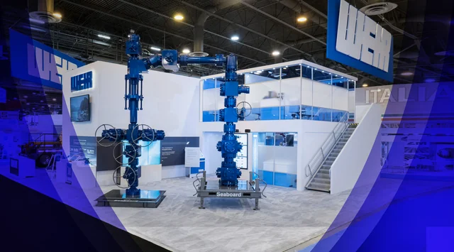 Booth 12 from Fossil Exhibits International's portfolio