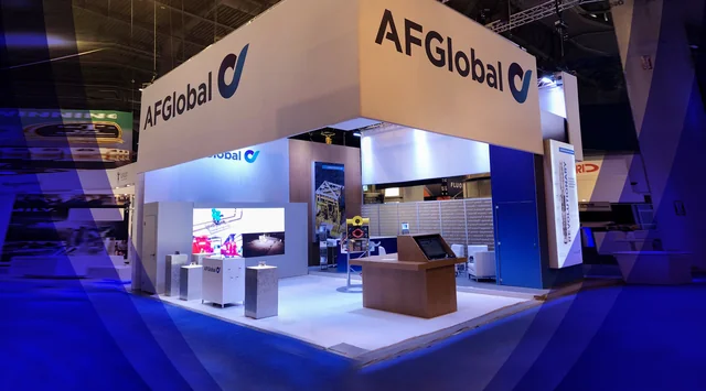 Booth 9 from Fossil Exhibits International's portfolio