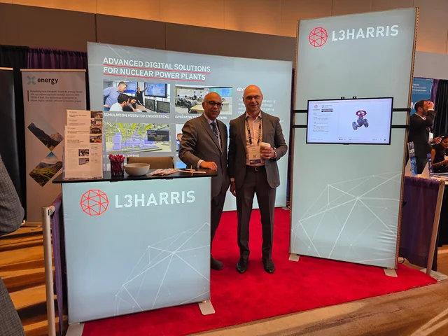 Portable trade show booth built by Modular Exhibits