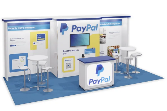 Trade show booth by Prime Exhibits, a builder that works 