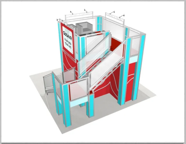 Trade show booth by Trade Show Display Depot, a builder that works 