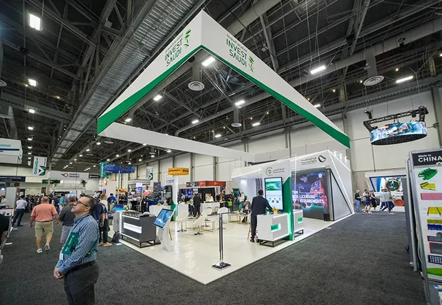 Custom trade show booth built by Triumfo