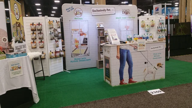 trade show booth built by Vegas Display